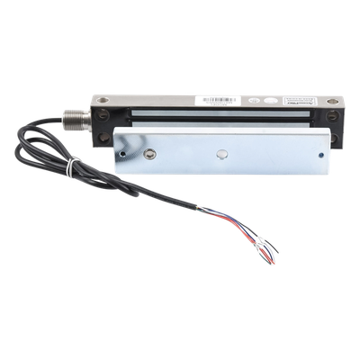 Chapa Magnética Electromagnética / 280 kg (600 lbs) / IP68 / 12/24 VCC / Sensor de Estado / -10 a 55°C