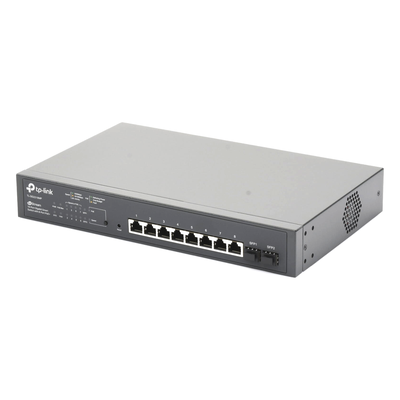 Switch PoE Administrable / 8 Puertos Gigabit PoE+ / 2 Puertos SFP / 150W / SDN / Montaje en Rack
