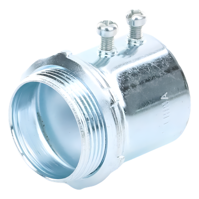 Conector para Pared Delgada / Tornillo de Fijación / Acero / 1 1/2 in / Altura 2.5 in (63.5 mm)