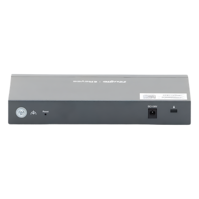 Switch Administrable PoE+ / 9 Puertos Gigabit / 8 Puertos PoE+ 802.3af/at / 120 W / Alcance Extendido 250 m (820.2 ft) / Sin Ventilador