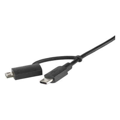 Boroscopio de Inspección / Cámara IP67 / Resolución 640x480 / Cuello de Cisne Blindado 3 m (10 ft) / 6 LED Ajustables / Conexión Android OTG