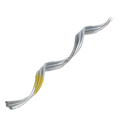 Remate Preformado para Fibra Óptica / Acero Galvanizado / 300 mm / Mini-ADSS 6-7 mm / Span 80 m (262.5 ft) / 3 Hilos