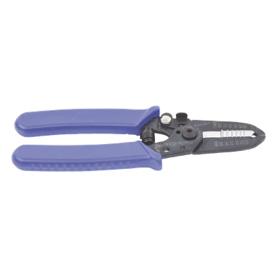 Pinzas de Precisión / Pelado 30-20 AWG / Cortador de Tornillos / Mordazas Frontales / Diseño Ergonómico