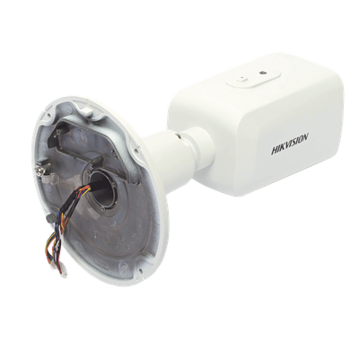 Tapa Trasera para Cámara IP / Salida de Cable Hermética / Base con Soporte / Sin Tornillería