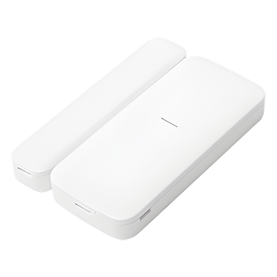 Contacto Magnético Inalámbrico / Diseño Slim 10 mm / Comunicación Bidireccional 433 MHz / LED Indicador / Doble Tamper / Interior