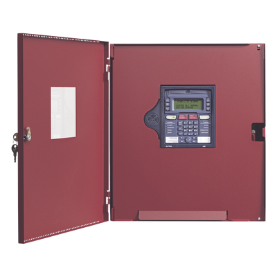 Panel de Control de Alarma Contra Incendios Direccionable / 198 Puntos / 1 Lazo SLC / Comunicador Dual IP/POTS / 4 Circuitos NAC / Alcance 3,000 m (10,000 ft)