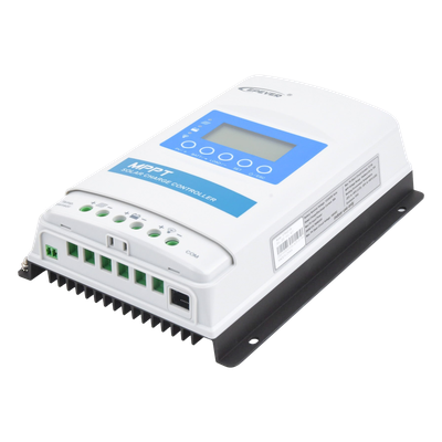 Controlador Solar MPPT / 30A / 12/24V / Voc 100V / RS-485 / Baterías Litio / IP32