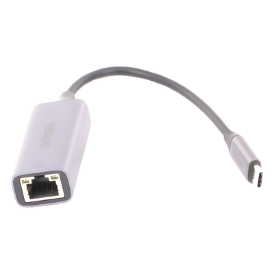 Adaptador de Red / USB-C 3.1 a RJ45 / 5 Gbps / 10/100/1000 Mbps / Thunderbolt 3 / Cable 10 cm (0.33 ft)