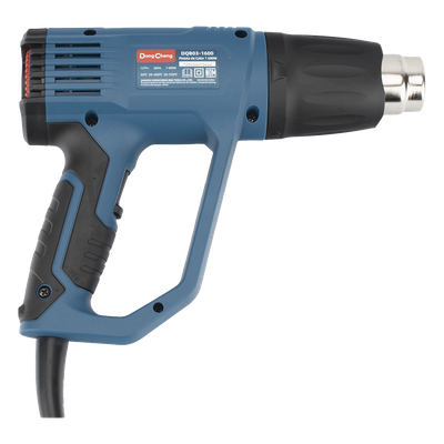 Pistola de Calor / 1600 W / 3 Niveles de Temperatura / 550 °C / 110 VCA / 2 Boquillas