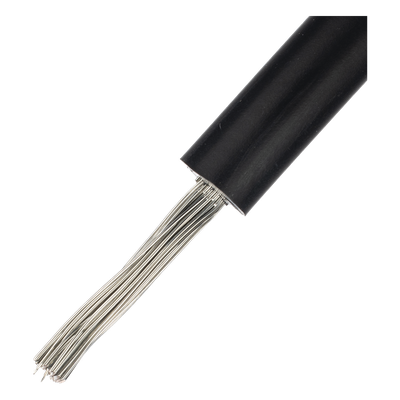 Cable Fotovoltaico / 6 mm² (10 AWG) / Cobre Estañado / 2000V / Rango -40°C a 120°C / Rollo 25 m (82 ft) / UL 4703 y TUV