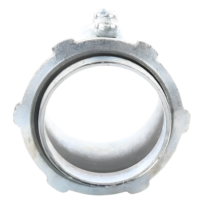 Conector para Tubería Rígida / 3/4" (19mm) / Pared Delgada / Rosca NPT 14 Hilos / Galvanizado con Esmalte Zinc / Etiqueta Verde