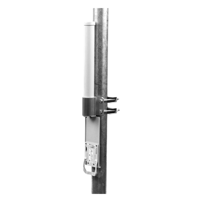 Antena Omnidireccional / 360° Azimutal / 5 GHz (5.45-5.85 GHz) / 10 dBi / Dual Polaridad MIMO 2x2 / Resistencia Viento 200 km/h (124.3 mph)