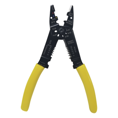 Pinza Multifuncional / 8.5 in / Pelacables 10-22 AWG / Cortador 3mm / Plegador Terminales
