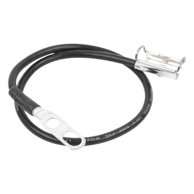 Kit de Aterrizaje para Cable Coaxial 1/2" / Longitud 24" (2 ft) / Acero Inoxidable / Terminal Dual / MIL-STD e IEC