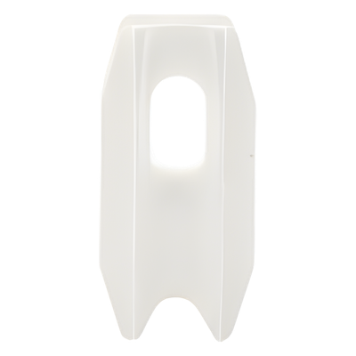 Aislador de Esquina para Cerco Eléctrico / Aislamiento 18 kV / Resistencia Mecánica 10.2 kg / Anti UV / 66 mm x 31.6 mm / Acabado Blanco
