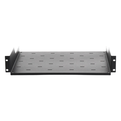Charola para Rack / 19" / 2UR / Profundidad 34.2 cm (13.5 in) / Carga 20 kg / Lámina Calibre 16