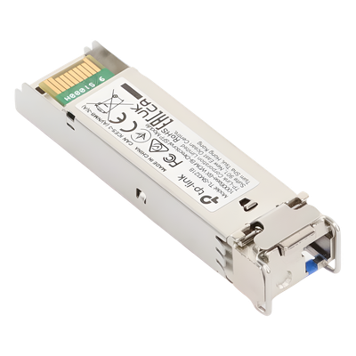 Transceptor mini-GBIC / SFP WDM Bi-Direccional / Monomodo 1GBase / 10 KM / LC Duplex / Hot-Swap