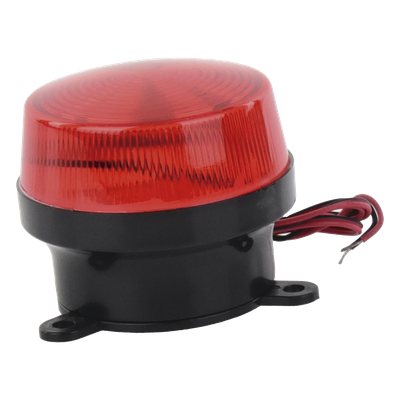 Mini Estrobo LED / 12 VCC / 150 mA / 90 Destellos por Minuto / Montaje en Panel 68 mm (2.68 in)