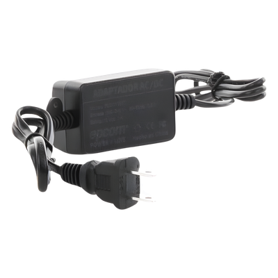 Adaptador de Pared / 12 VCC 1 A / Entrada Universal 100-240 VCA / Cable 0.5 m Doble Extremo / NEMA 1-15 / Operación 0°C a 40°C