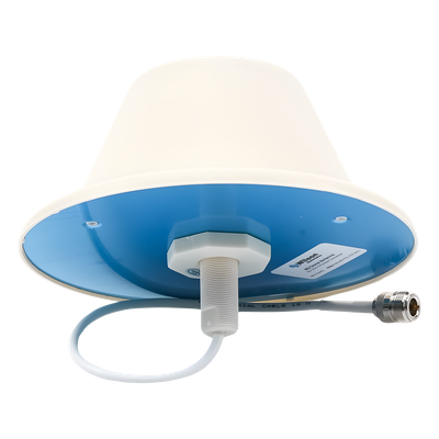 Antena Tipo Domo / 698-960/1710-2700 MHz / 2/4 dBi / N Hembra / 185 mm / Interior