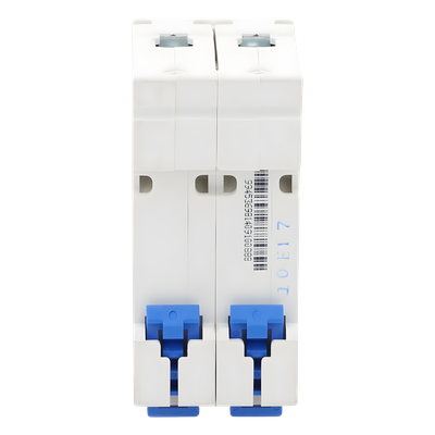 Interruptor Termomagnético / 2 Polos / 10 A / 6 kA / Riel DIN / 110-415 VCA