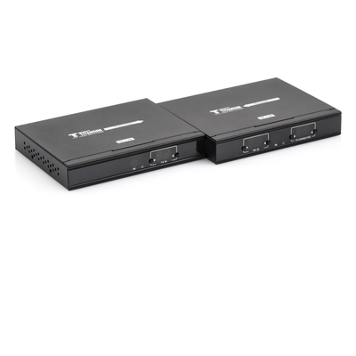 Receptor HDMI IP / 4K@30Hz / 1080p@60Hz / Alcance 120 m (393.7 ft) / Cat6/6a / Control IR / Switch IGMP