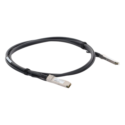 Cable DAC QSFP+ / 40 Gbps Full Duplex / Pasivo Twinax / 3 m (9.84 ft) / Compatible Multimarca