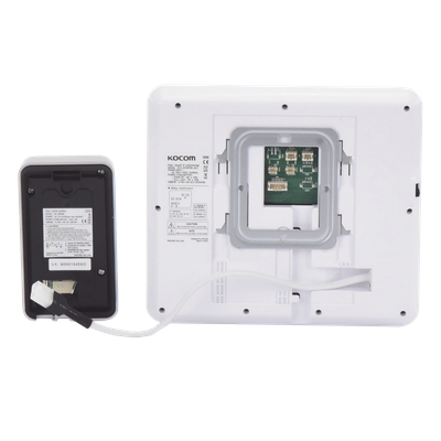 Kit de Videoportero IP / Monitor Wi-Fi / Apertura Remota por App / Alimentación 110 VCA / Diseño Compacto