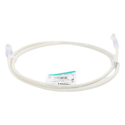 Cable de Parcheo UTP / Cat 6 / 1.5 m (4.92 ft) / 24 AWG / T568B / CM / Blanco Mate
