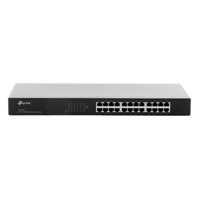 Switch / 24 Puertos 10/100 Mbps / Montaje en Rack / 35.7 Mpps Throughput / Auto MDI/MDIX