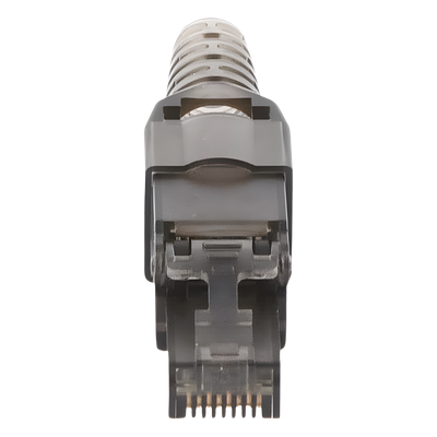 Plug RJ45 / Cat 6A UTP / Sin Herramienta / 50µ Oro / -40°C a 70°C / 22-26 AWG