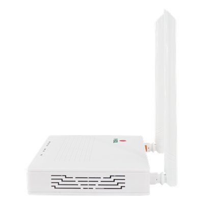 ONU Dual G/EPON / Wi-Fi 2.4 GHz / 4 Puertos LAN Gigabit / 2 Antenas 5 dBi / Gestión Remota / Consumo 10W