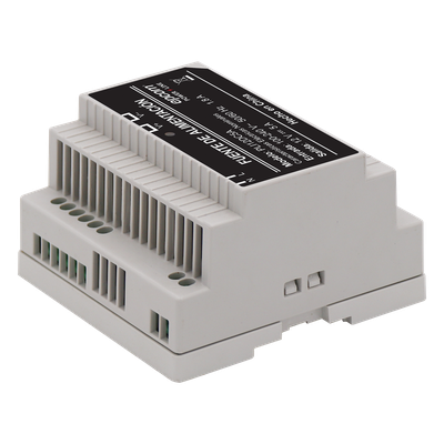 Fuente Industrial / Entrada 100-240 VCA / Salida 11.2-14.2 VCC / 5 A / Eficiencia >83% / -20°C a 45°C / 97x87x54.5 mm