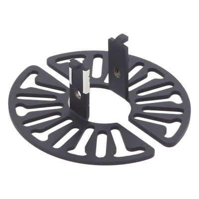 Soporte de Montaje Universal / Cámara Domo / 125 mm (4.92 in) de Diámetro / Altura Ajustable 45.2 mm (1.78 in) / Acero de Alta Resistencia
