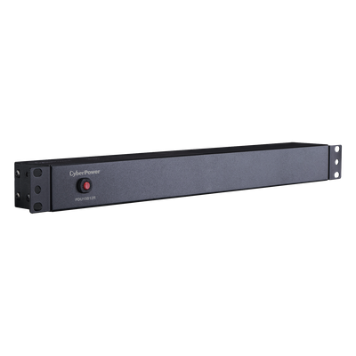 PDU Básico Rack / 12 Tomas NEMA 5-15R Traseras / 15 Amp / 120 Vca / 1UR / Cable 4.5 m (14.8 ft)