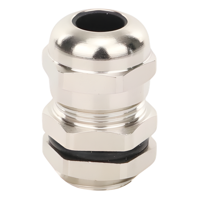 Conector Tipo Glándula / Ajustable 3-6.5 mm / Rosca M14 / IP68 / Latón Niquelado / -40℃ a 100℃