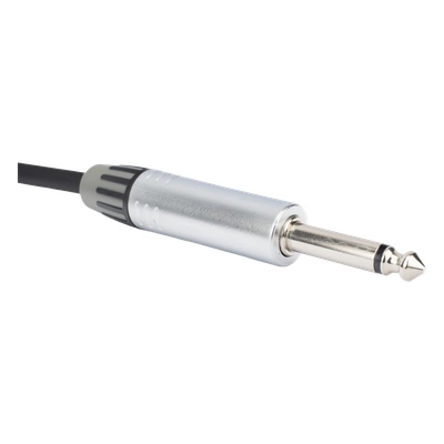 Cable de Audio / Plug 1/4 a Plug 1/4 Mono / Carcasa Cromada / 5 m (16.4 ft) / Triple Blindaje / Conductores OFC