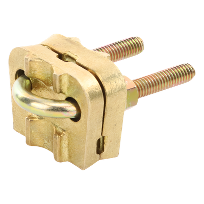 Conector de Varilla a Cable / Varilla 3/4" / Cable 2/0 AWG a 350 Kcmil / Tubería 3/8" a 3/4" / Bronce de Alta Conductividad