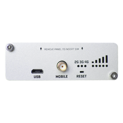 Gateway Industrial LTE Cat 1 / RS232 DB9 / OpenWrt / 9-30 VDC / -40 a 75 °C / DIN Rail