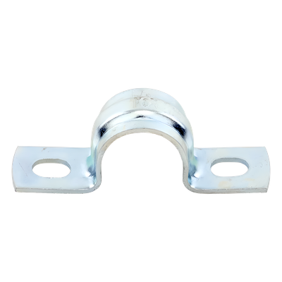 Abrazadera Omega / 5/8" (15.87 mm) / Acero Cincado / Carga 30 kg / Conduit y Cables Ligeros