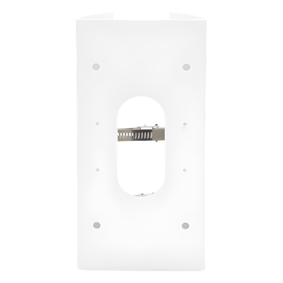 Montaje para Poste / Cámaras Domo y Bala / Acero Inoxidable / 12 Modelos Compatibles / 250 x 127 x 46 mm / 1.2 kg