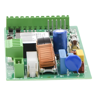 Tarjeta Electrónica para Operador de Puerta Industrial / Control Motor 1PH / Ahorro Energético 30% / Protección Sobretensión y Cortocircuito / Diseño Compacto