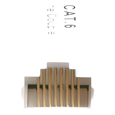 Acoplador UTP / Cat6 / RJ45 Hembra a Hembra / 750 VCA / ABS Retardante de Llama