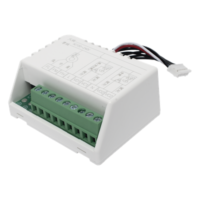 Controlador de Temperatura de Pared / Fan Coil 2 o 4 Tubos / Salida On/Off / Control de Ventilador Manual o Automático / Alimentación 100-240 VAC