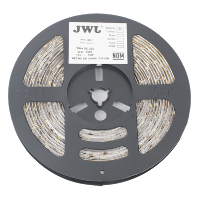 Tira LED / 5 m (16.4 ft) / Blanco / Exterior / 15 W / 420 lm / 12 V CD / IP65