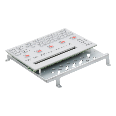 Teclado con Pantalla LCD / 80 Caracteres Retroiluminada / Teclado QWERTY Completo / 24 VCD / para Paneles de Detección de Incendio Serie ONYX