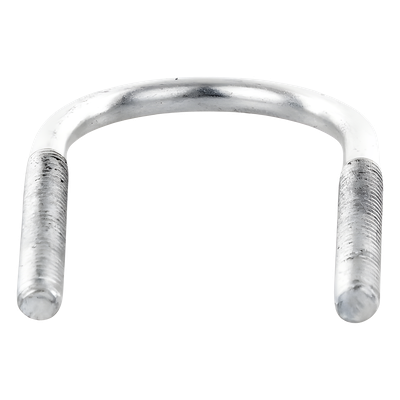 Abrazadera Tipo U / 1 pulgada / Acabado Electro Zinc / Sin Tuercas Ni Arandelas