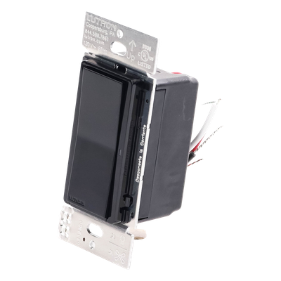 Interruptor Inteligente de Pared / On/Off No Regulable / 120 V / 5 A LED / 600 W Incandescente / 3 A Ventiladores / Control Pico y Smart Hub / Negro