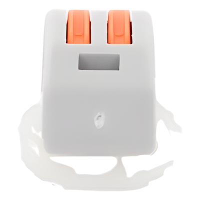 Conector de Presión / 1 Entrada 1 Salida / 12AWG-28AWG / 250V 32A / -20°C a 70°C / 0.47 x 0.83 x 0.59 in