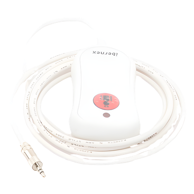 Pulsador de Llamada para Paciente / Material Antibacteriano / Código Braille / IP67 / Cable 2 m Resistente al Fuego / 12 V